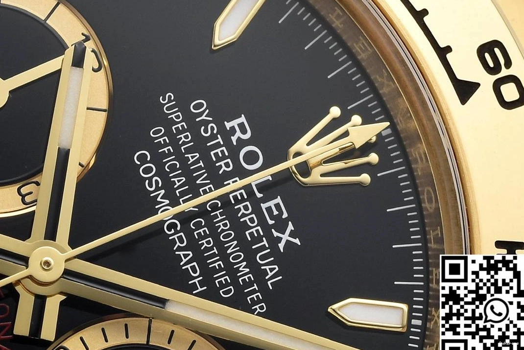 Rolex Clean Cosmograph M126518 Black Factory Daytona Bezel 1225